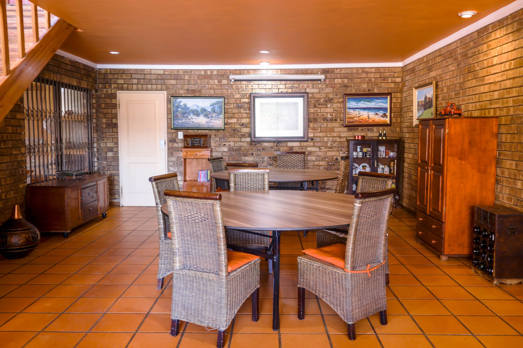 Lantana dining and events space at Boga Legaba: Boga Legaba dining space with table seating